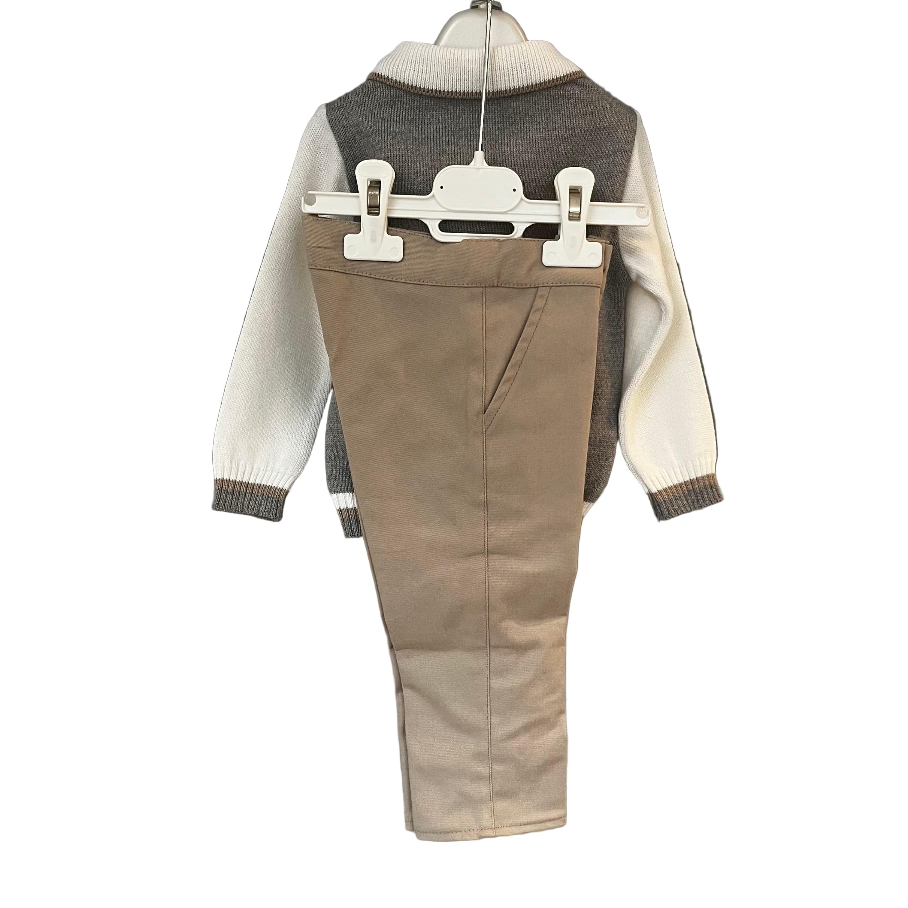BIMBALO - Jumper & Trouser Set - Grey