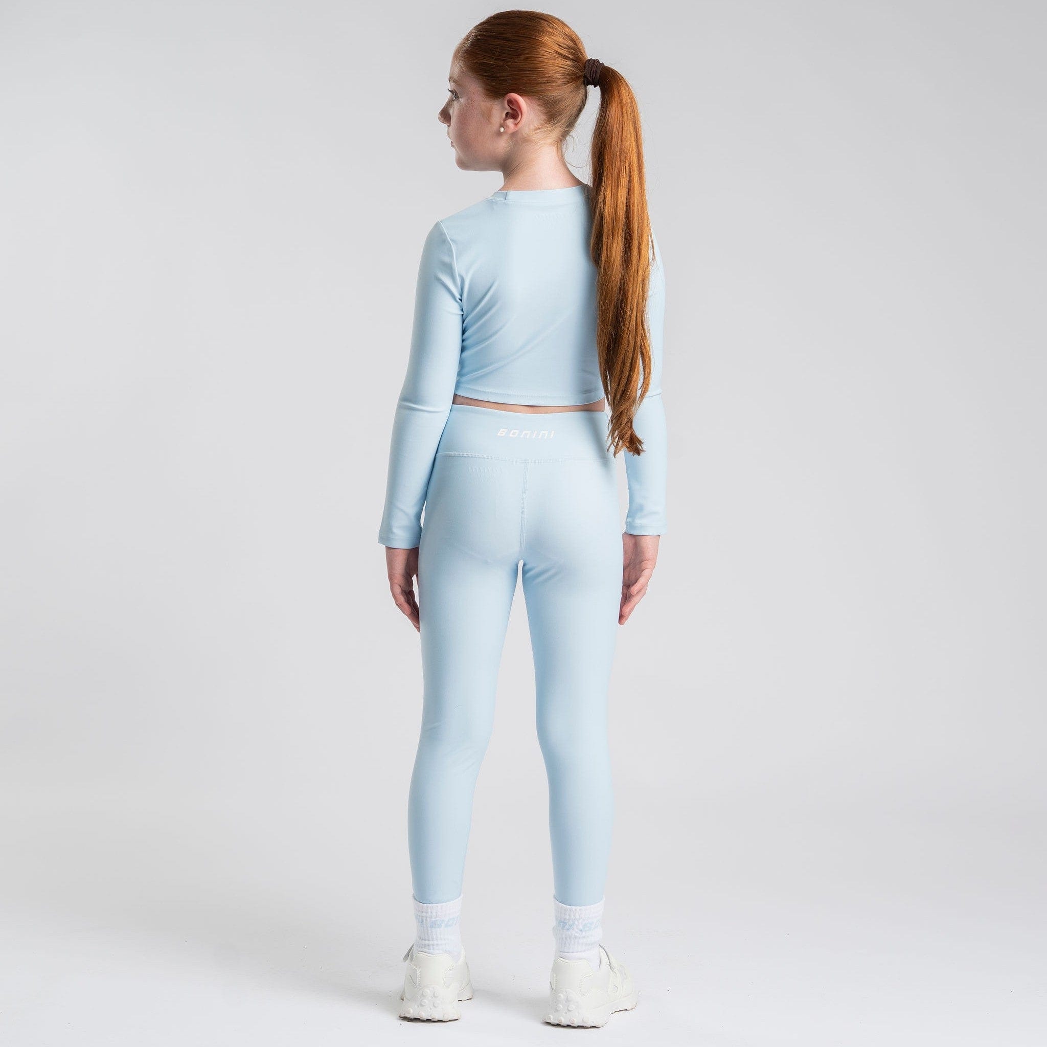 BONINI BY A DEE - Long Sleeve Sport Top & Sport Leggings Aspire - Sky Blue