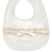 MONNALISA - Rose Bud & Lace Three Piece Set - Ivory