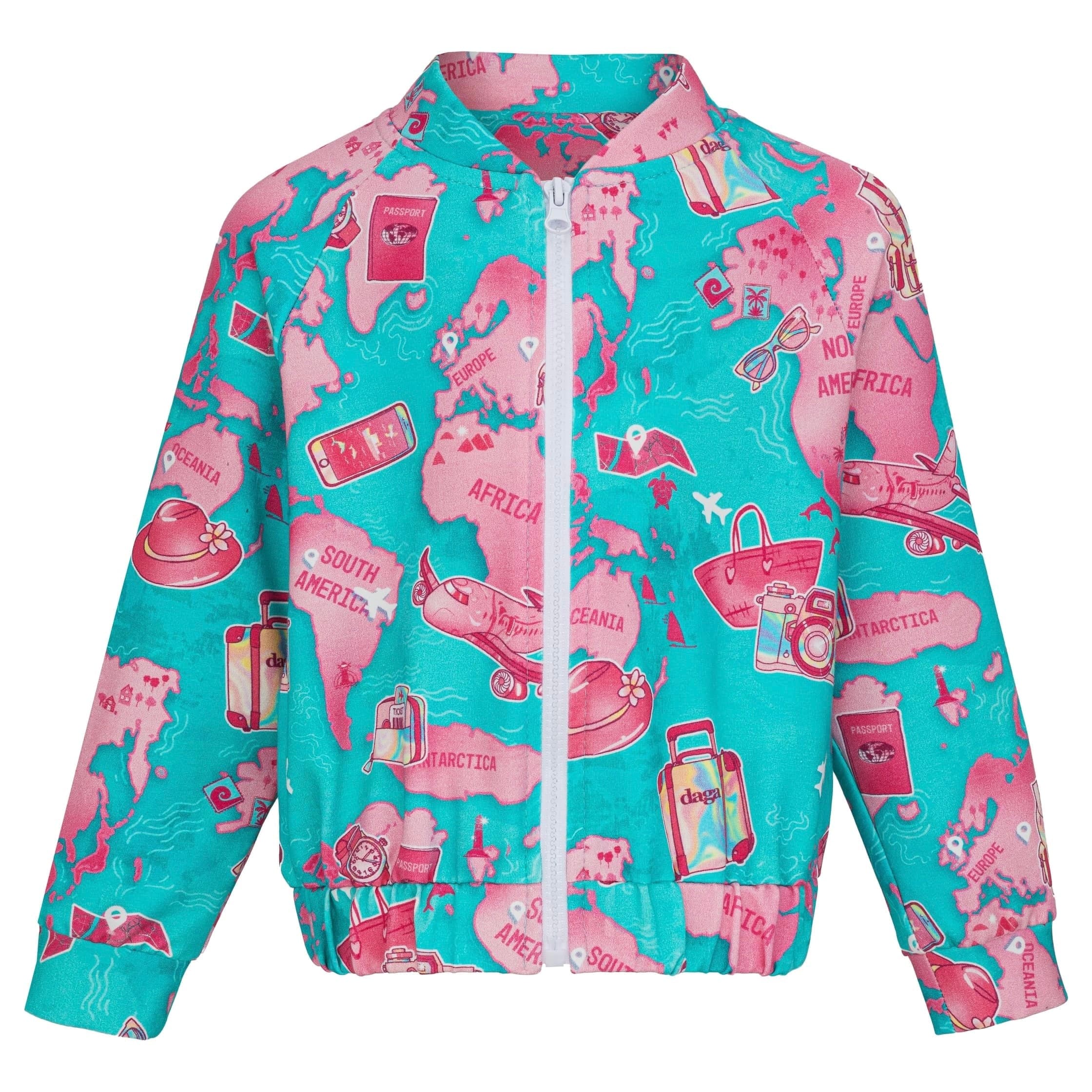 Daga - Sugar Trip Jersey Jacket - Pink