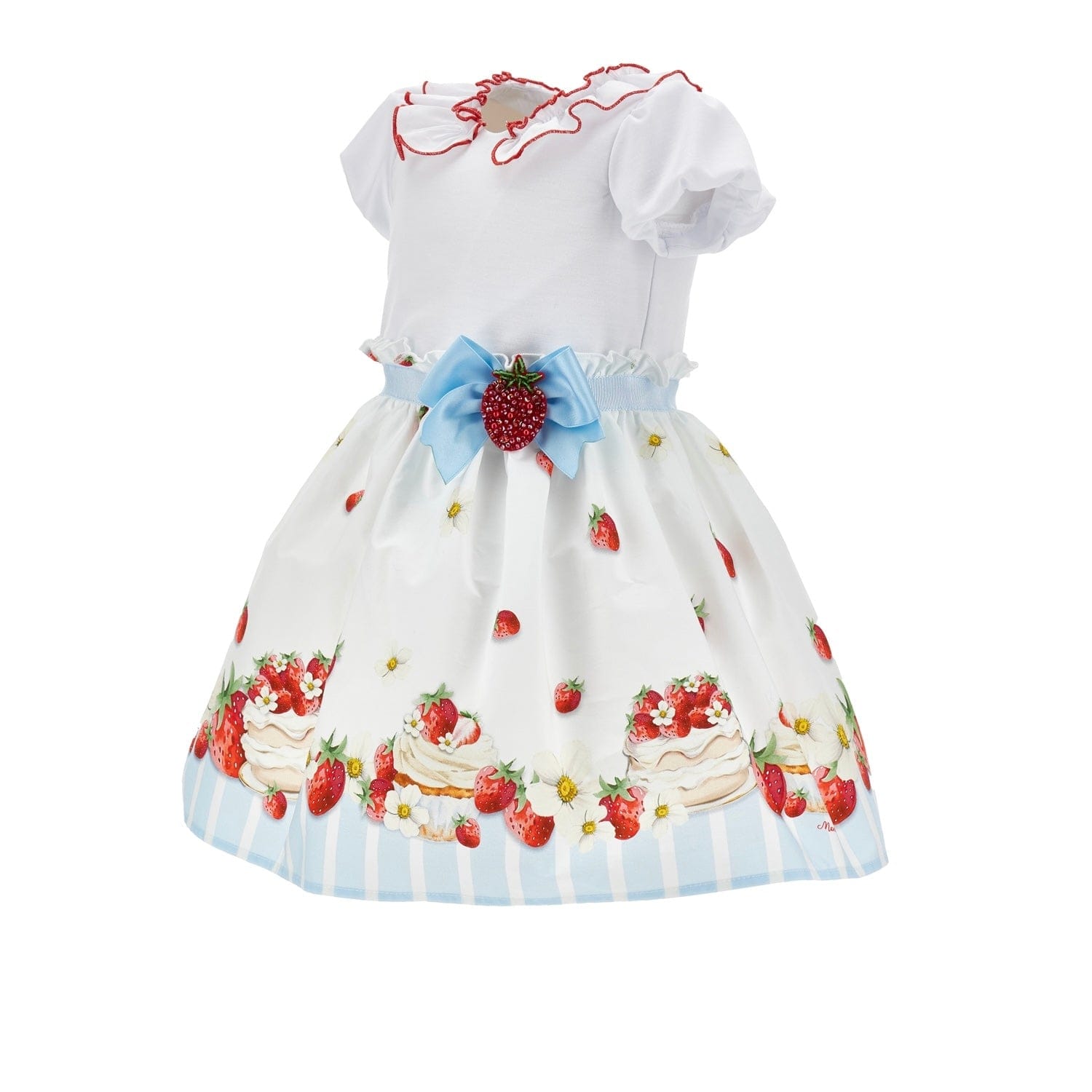 MONNALISA - Winnie The Pooh Bebe Dress - White