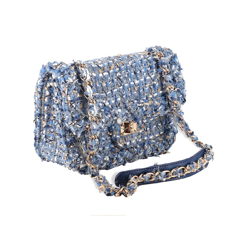 ABEL & LULA - Tweed Bag - Blue