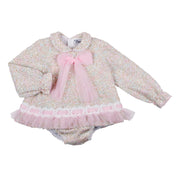 NAXOS - Tweed Baby Dress - Pink