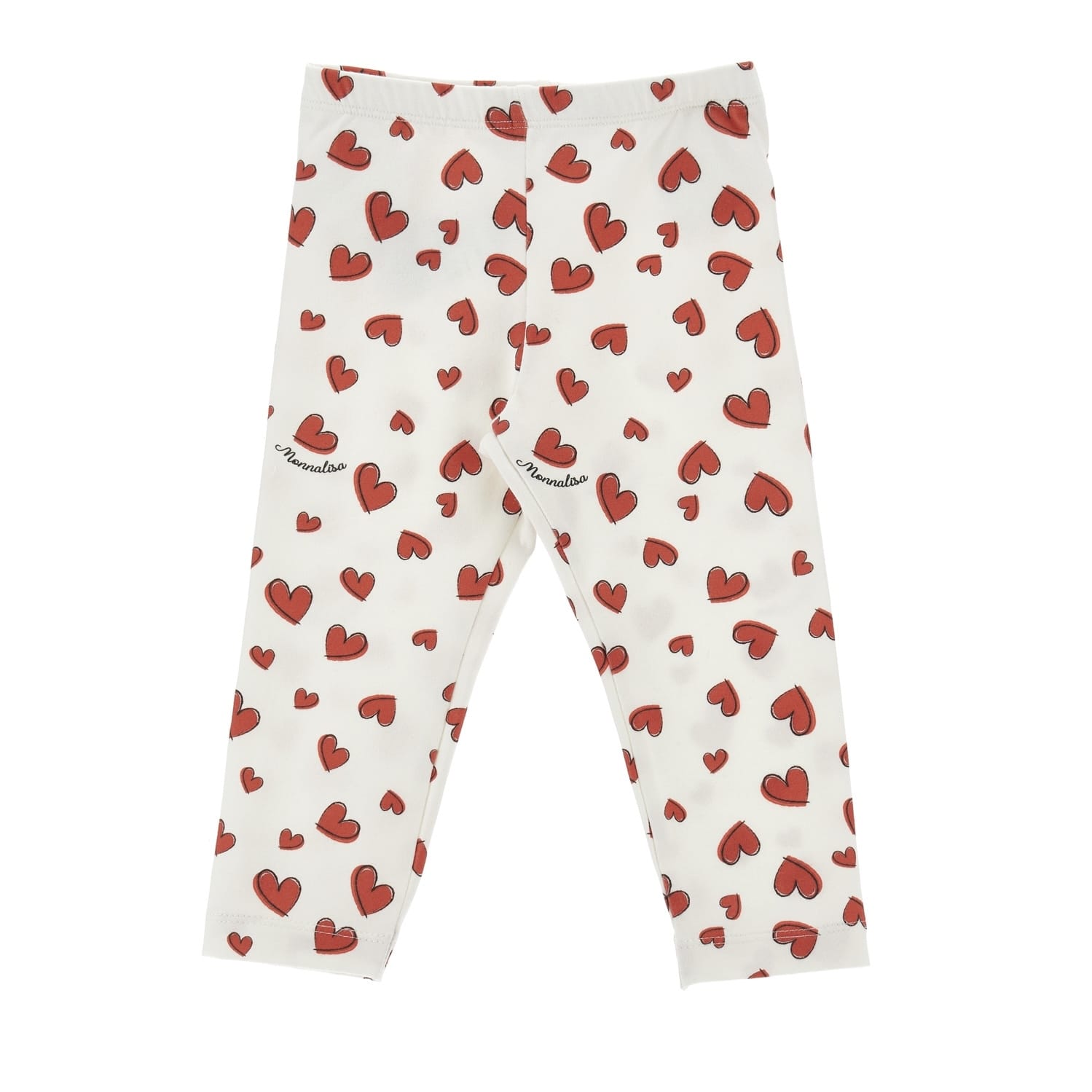 MONNALISA - Dalmatian Legging Set - Cream