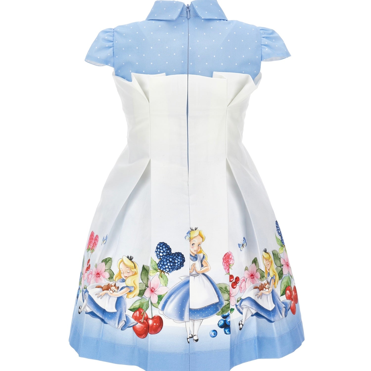 MONNALISA - Alice In Wonderland Dress - Blue