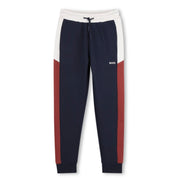 BOSS - Colour Block Three Piece Zip Hoodie Tracksuit Set  -  Navy
