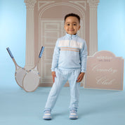 MITCH & SON - Classic Collection Travis - Knitted Tracksuit - Sky Blue