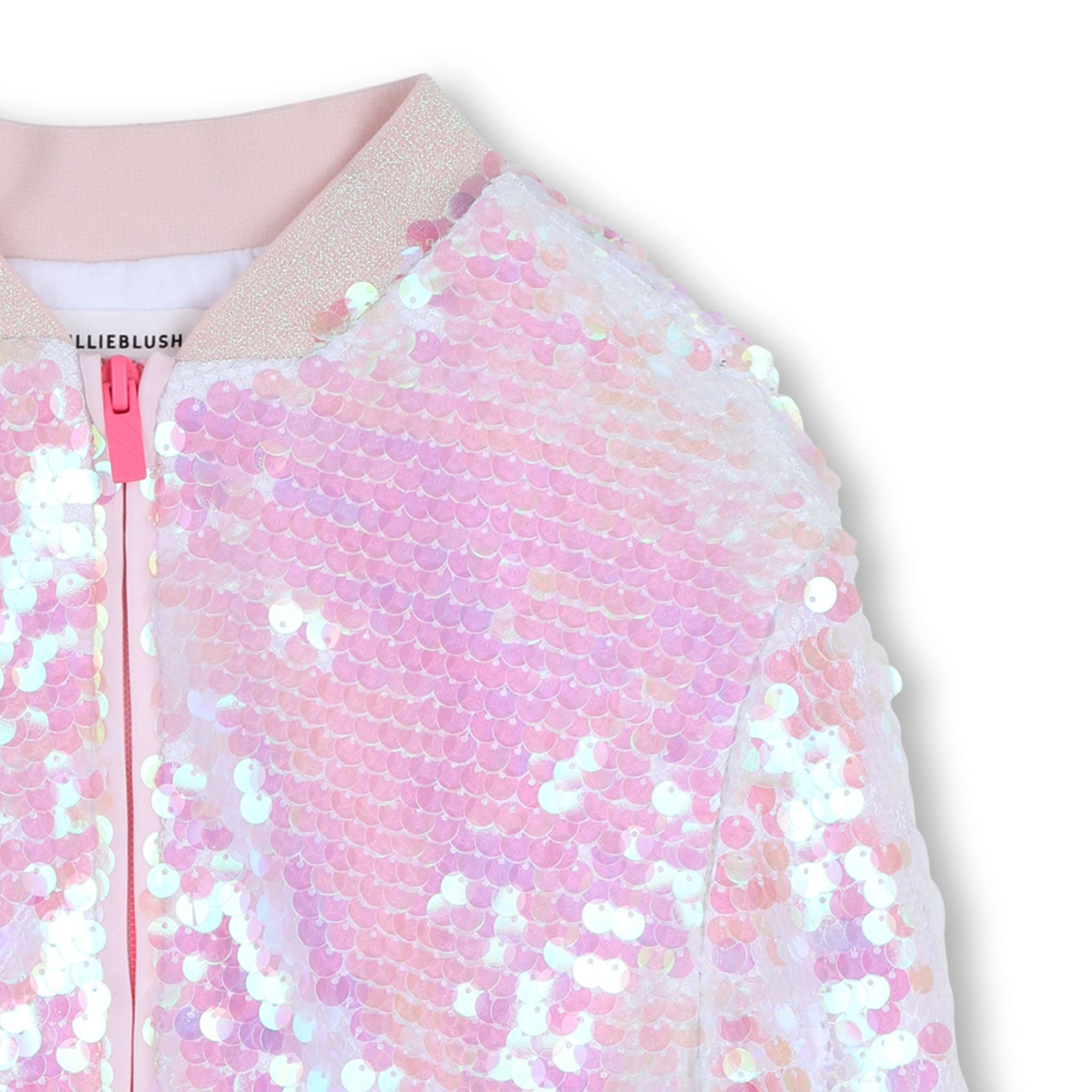 BILLIEBLUSH - Sequin Jacket With Top & Shorts - Pink