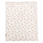 MONNALISA - Rose & Bow Puppy Blanket- Pink