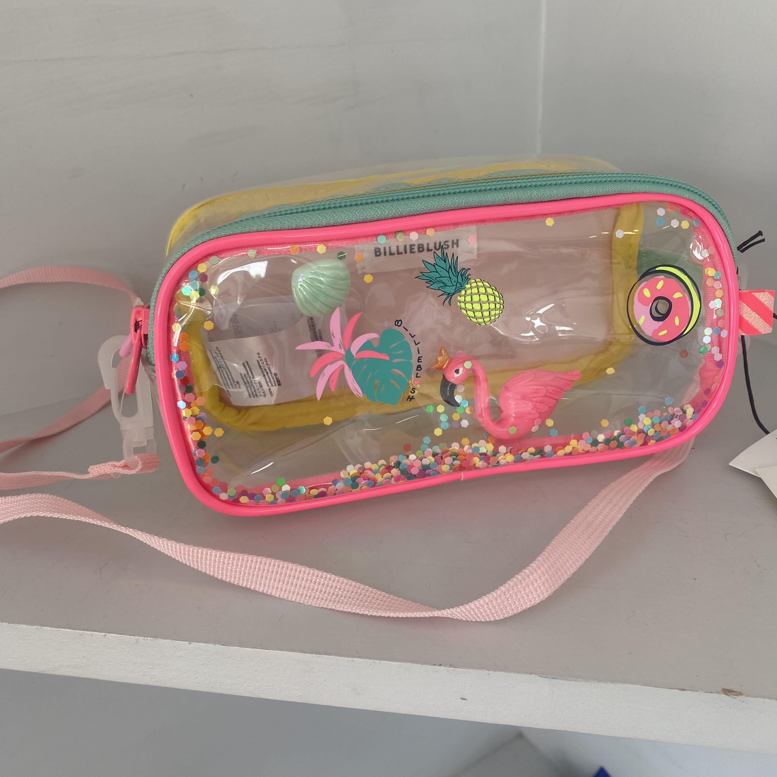 BILLIEBLUSH - Flamingo Cross Body Bag - Pink
