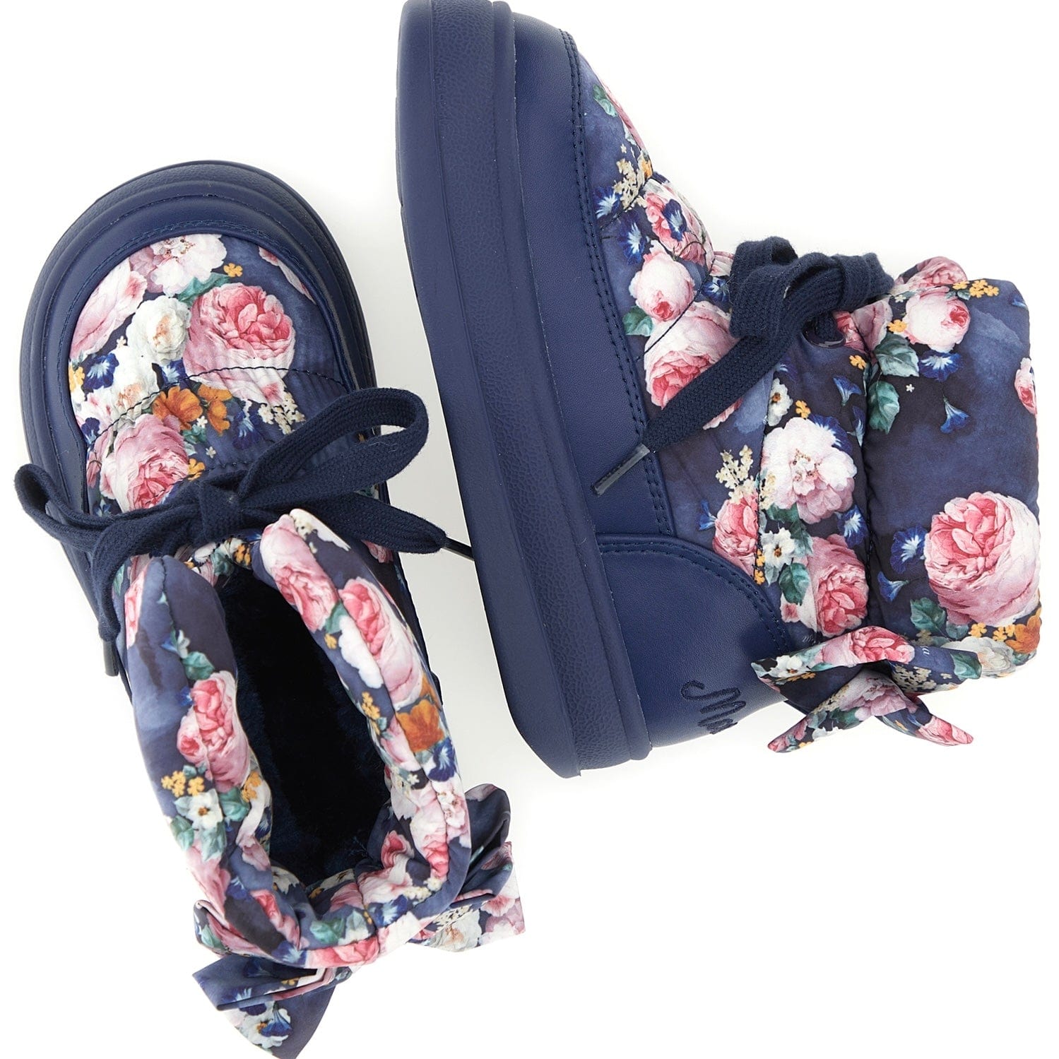 MONNALISA - Roses Boots - Navy