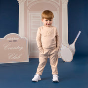 MITCH & SON - Classic Collection Seth - Crewneck Tracksuit - Stone Beige