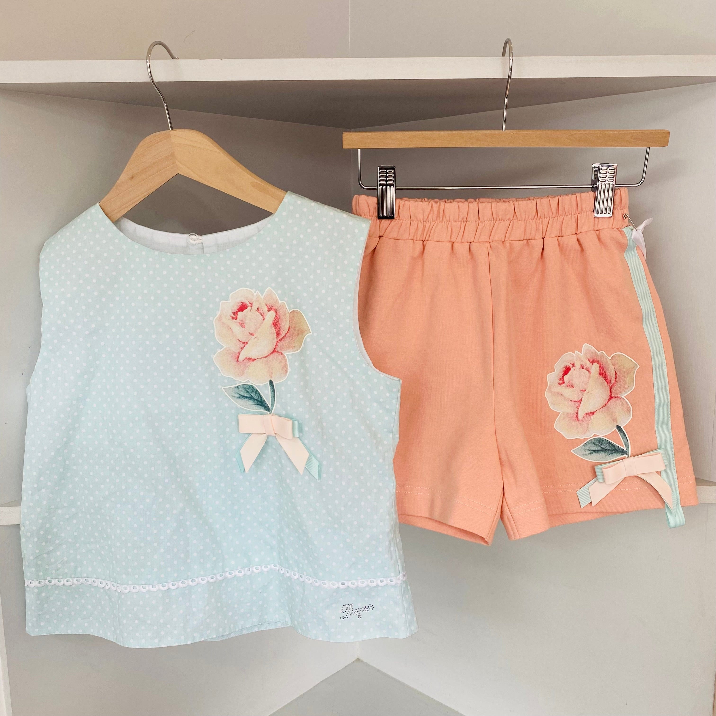 DAGA - Peachey Short Set & Hairband