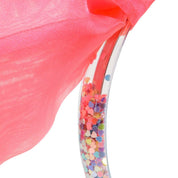 BILLIEBLUSH -  Clear Sequin Large Bow Hairband - Multi