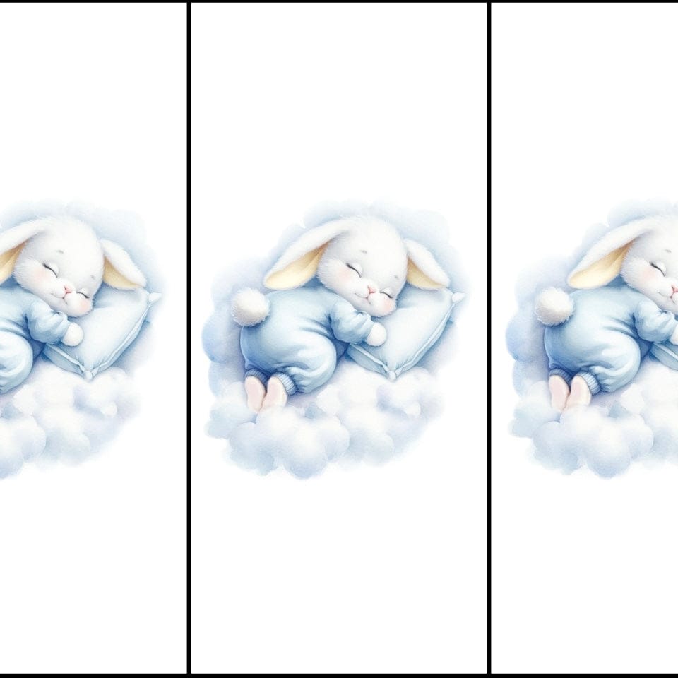 FIRST BABY - Bunny Three Pack Muslin Set  - Blue