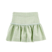 MONNALISA - Chic Top & Skirt Set - Mint