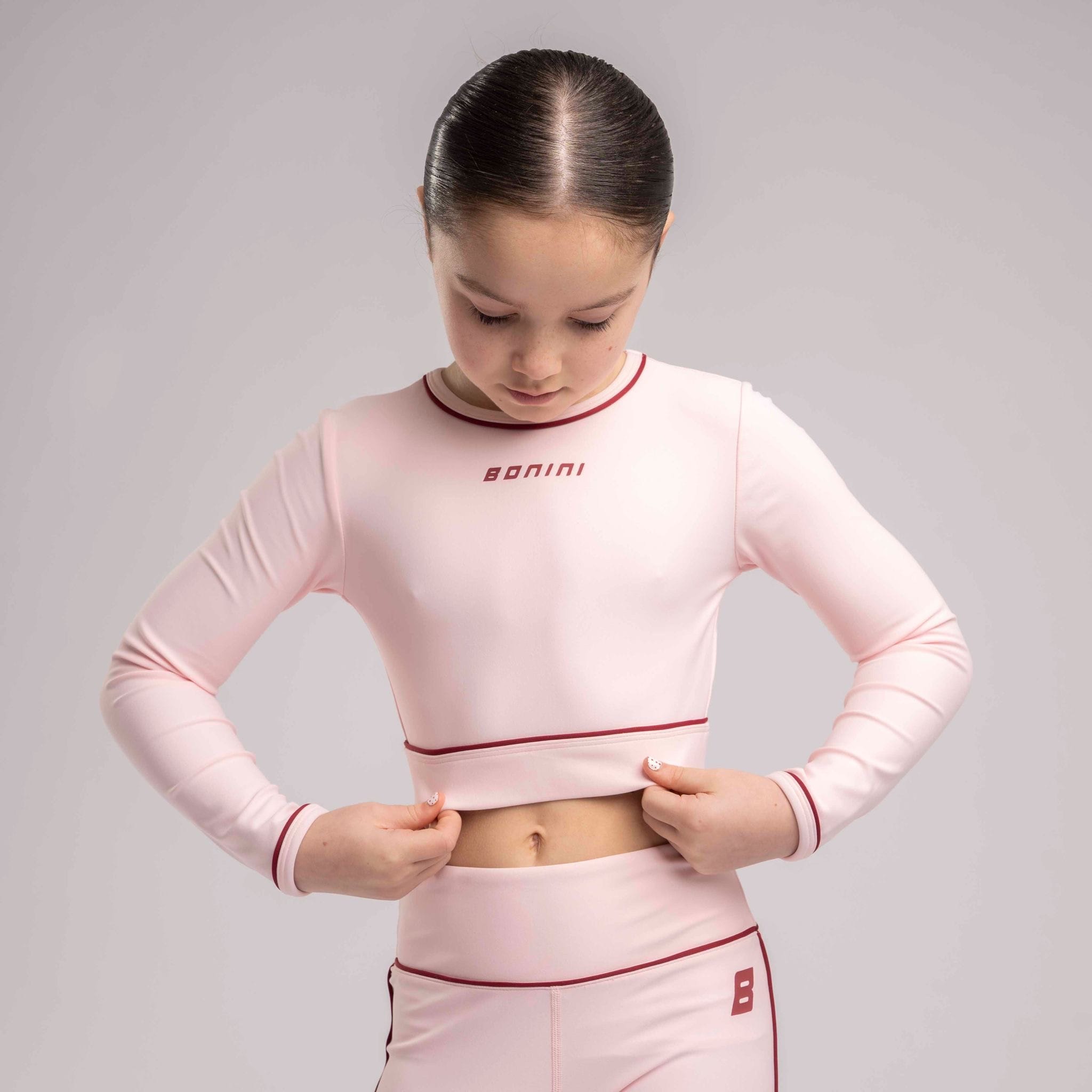 BONINI BY A DEE - Revive Long Sleeve Sports Top - Light Pink