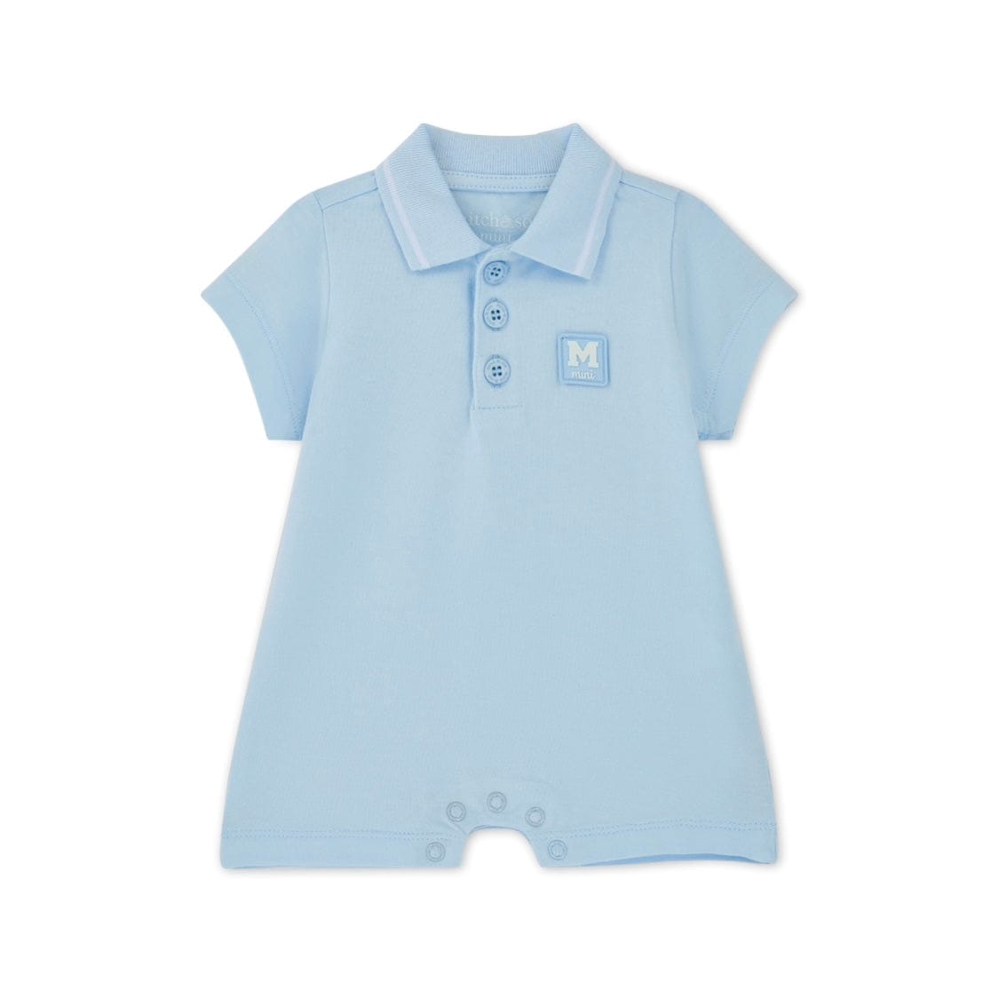 MITCH & SON MINI -  Nash Blue Breeze Romper - Sky Blue