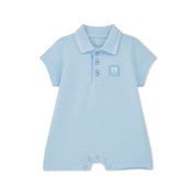 MITCH & SON MINI -  Nash Blue Breeze Romper - Sky Blue