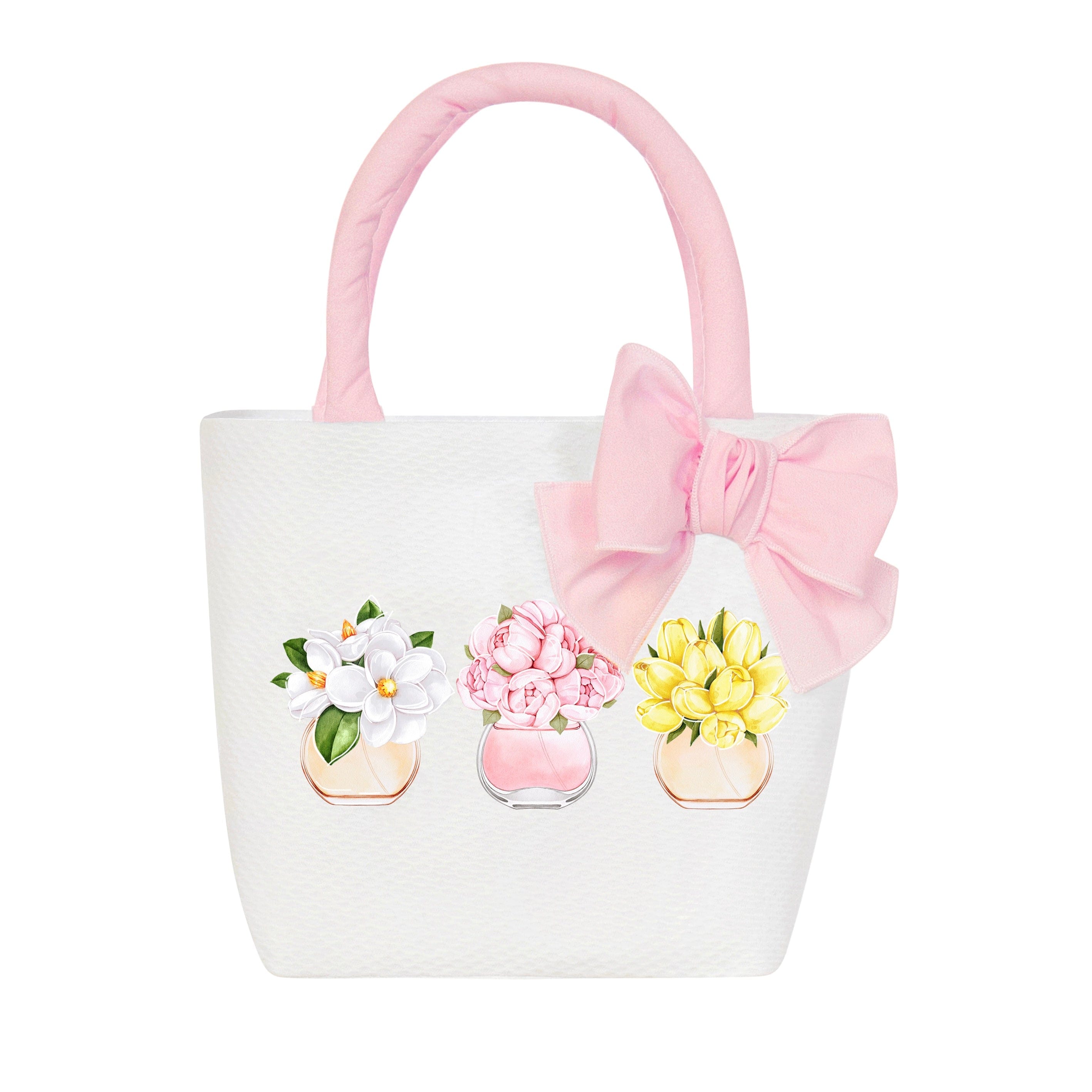 BALLOON CHIC - Flower Vase Bag - White