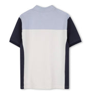 BOSS - Colour Block Polo -  Ivory