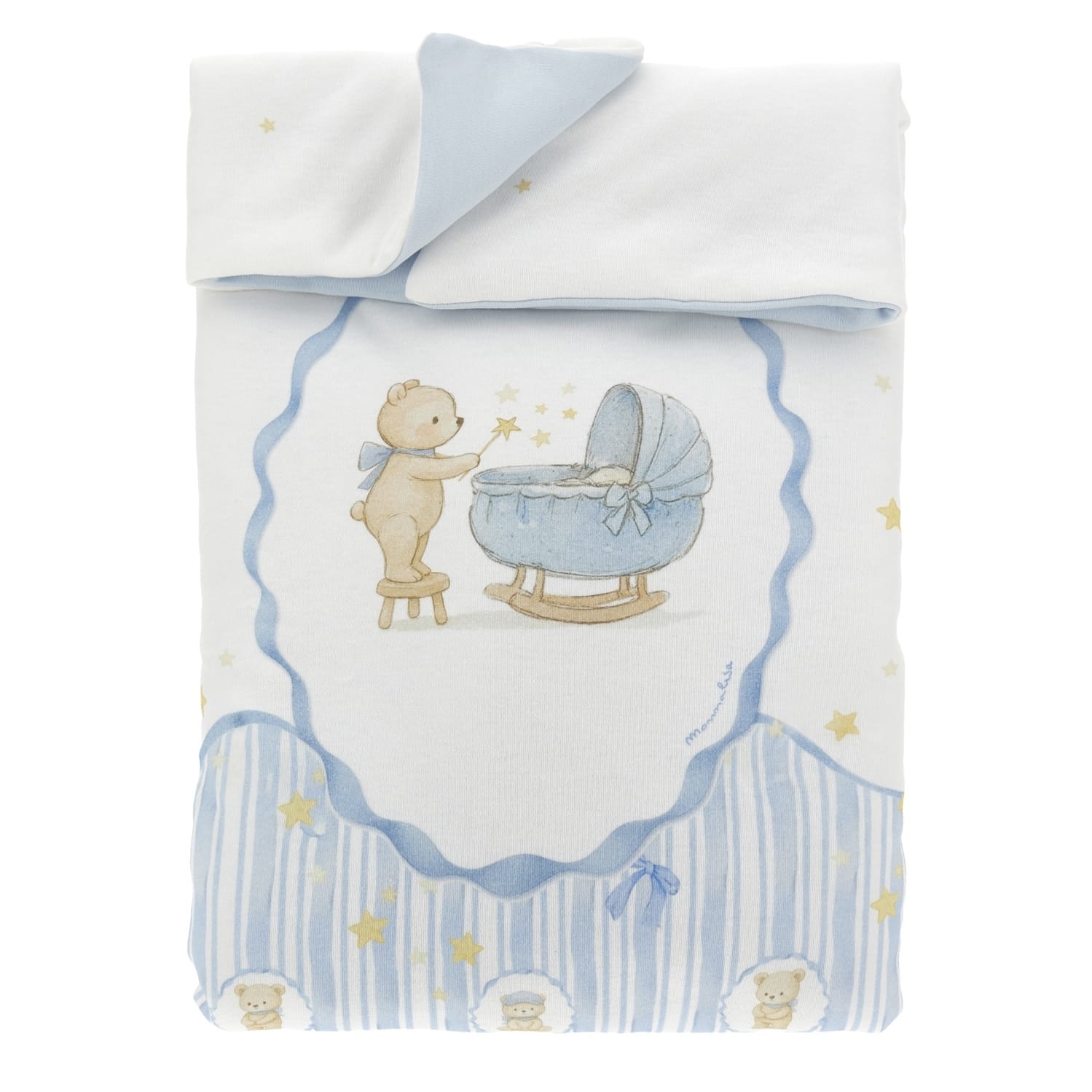 MONNALISA - Teddy Blanket - Blue