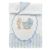 MONNALISA - Teddy Blanket - Blue