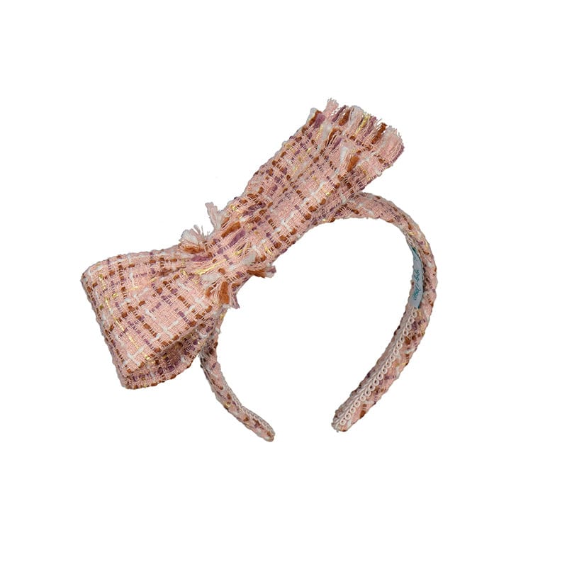 ABEL & LULA - Tweed Hairband - Petal