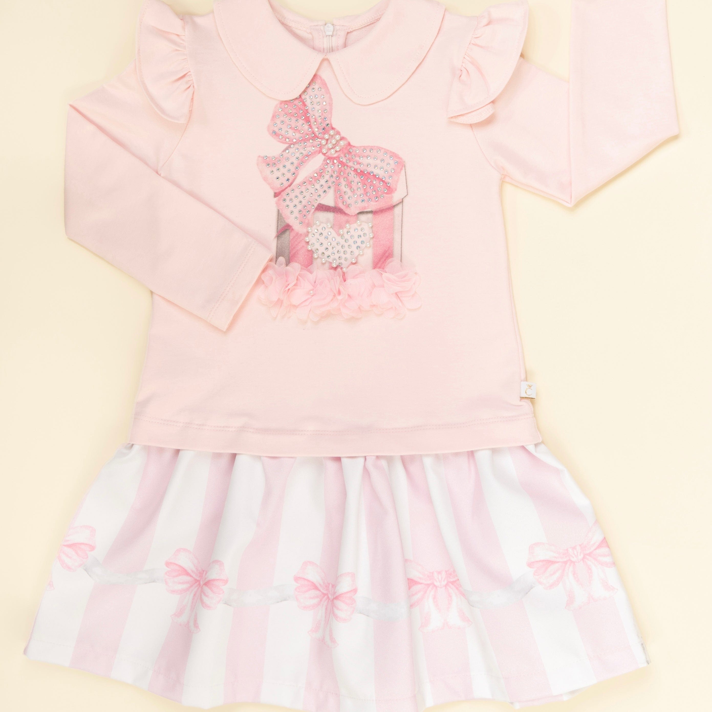 CARAMELO KIDS -  Present Dress- Pink