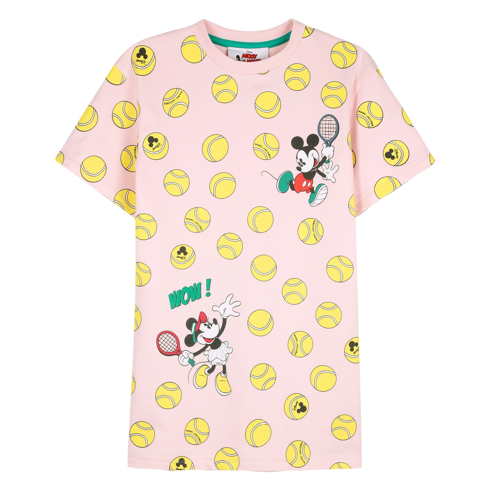 MARC JACOBS- Mickey Mouse Collab T-Shirt Dress - Pink