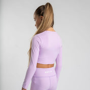 BONINI BY A DEE - Long Sleeve Sport Top & Sport Leggings Aspire - Lilac Bloom