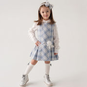 Daga - Grace & Lace Pinafore And Blouse - Blue