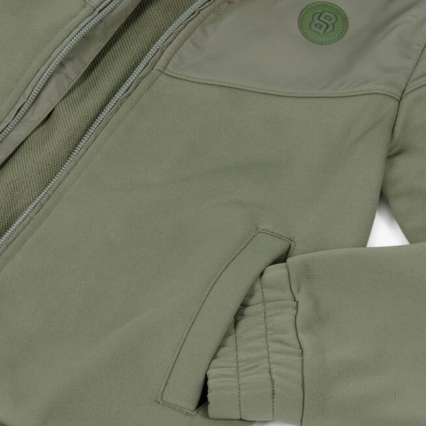 BOSS - Zip Hoodie Double B Tracksuit  -  Green