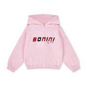 BONINI BY A DEE - Cropped Hoodie  - Pink Fairy