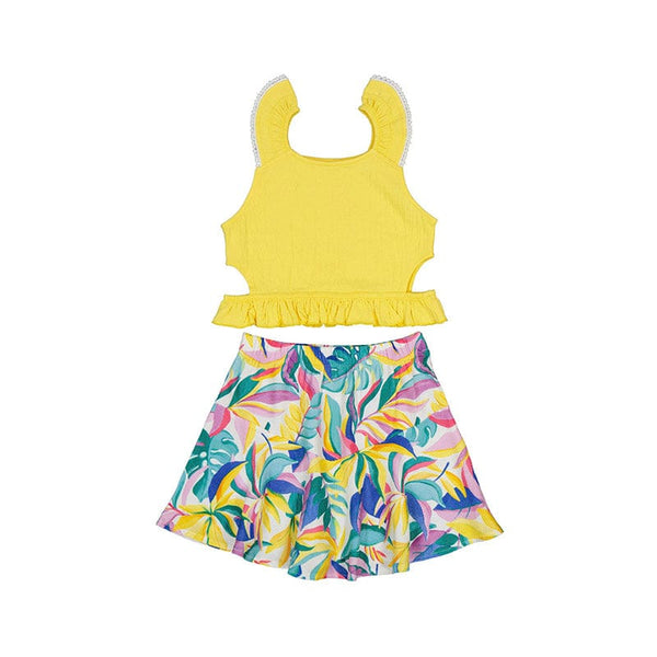 MAYORAL - Printed Skirt Set - Mimosa