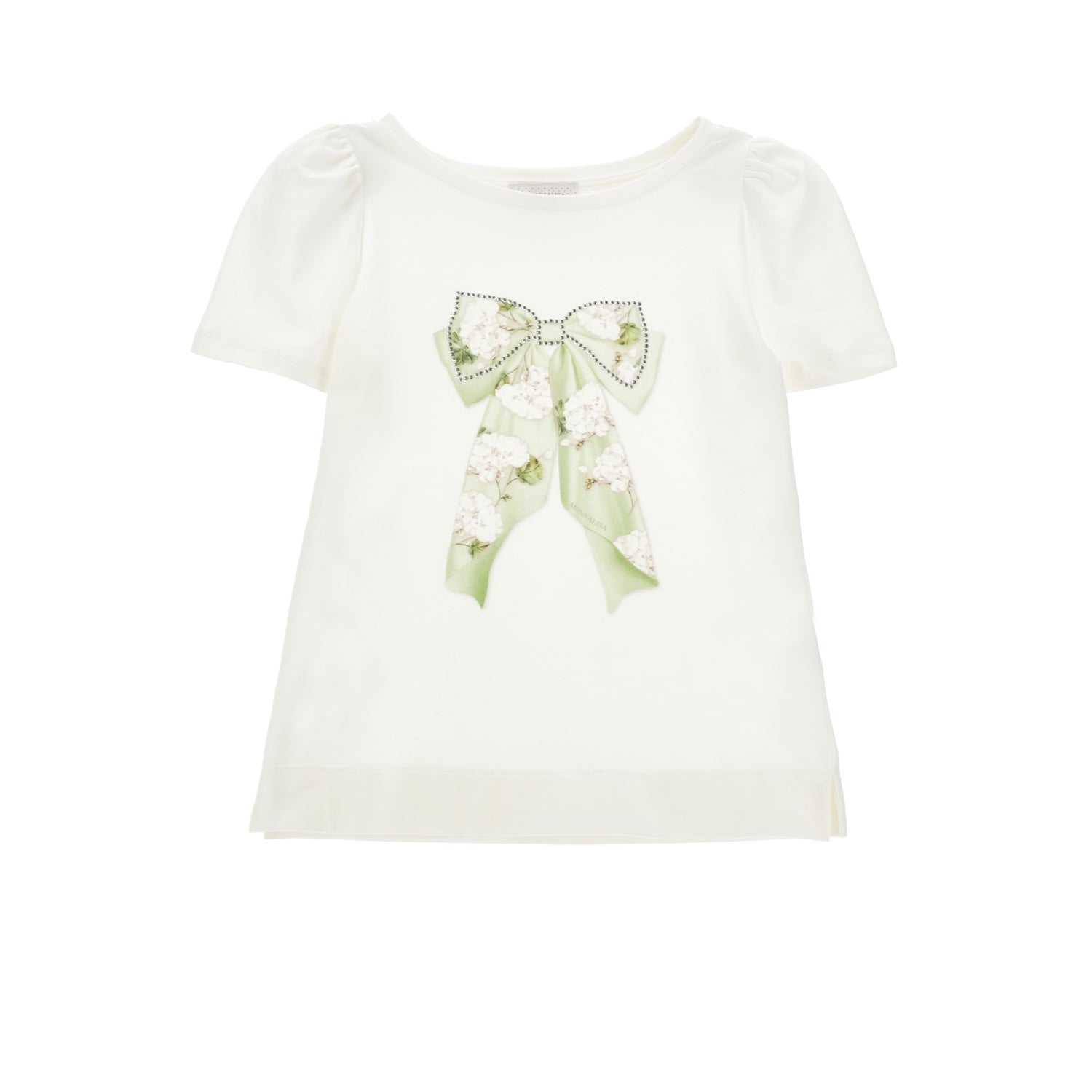 MONNALISA - Chic Top & Skirt Set - Mint