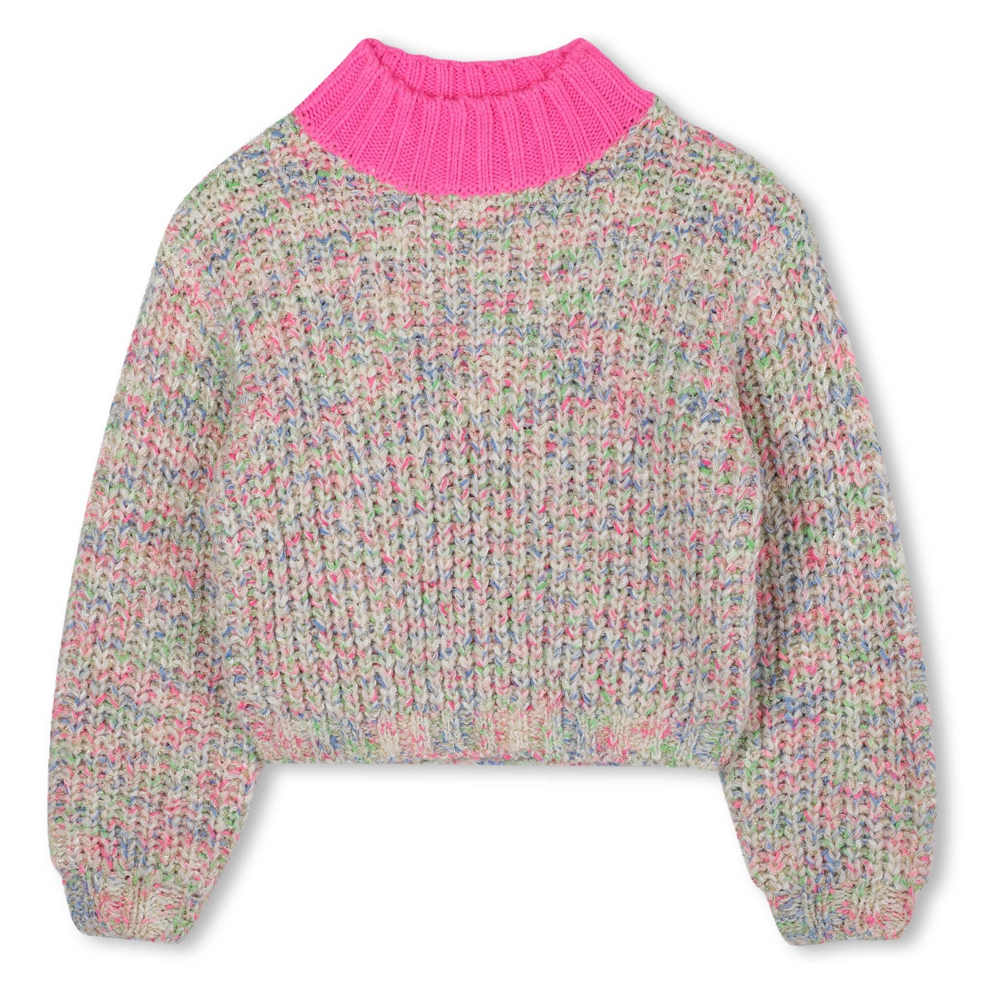 BILLIEBLUSH - Multi Knit & Denim Skirt Set - Blue