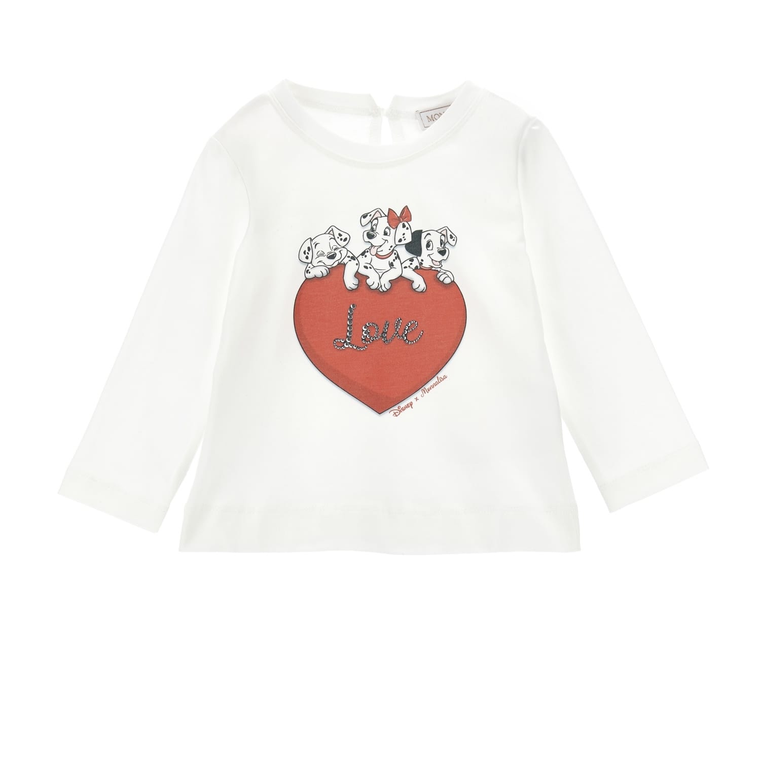 MONNALISA - Dalmatian Top &  Skirt Set - Red