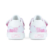 A DEE -  Bowie Heavenly Hydrangea Printed Bow Trainer - Pink Blossom