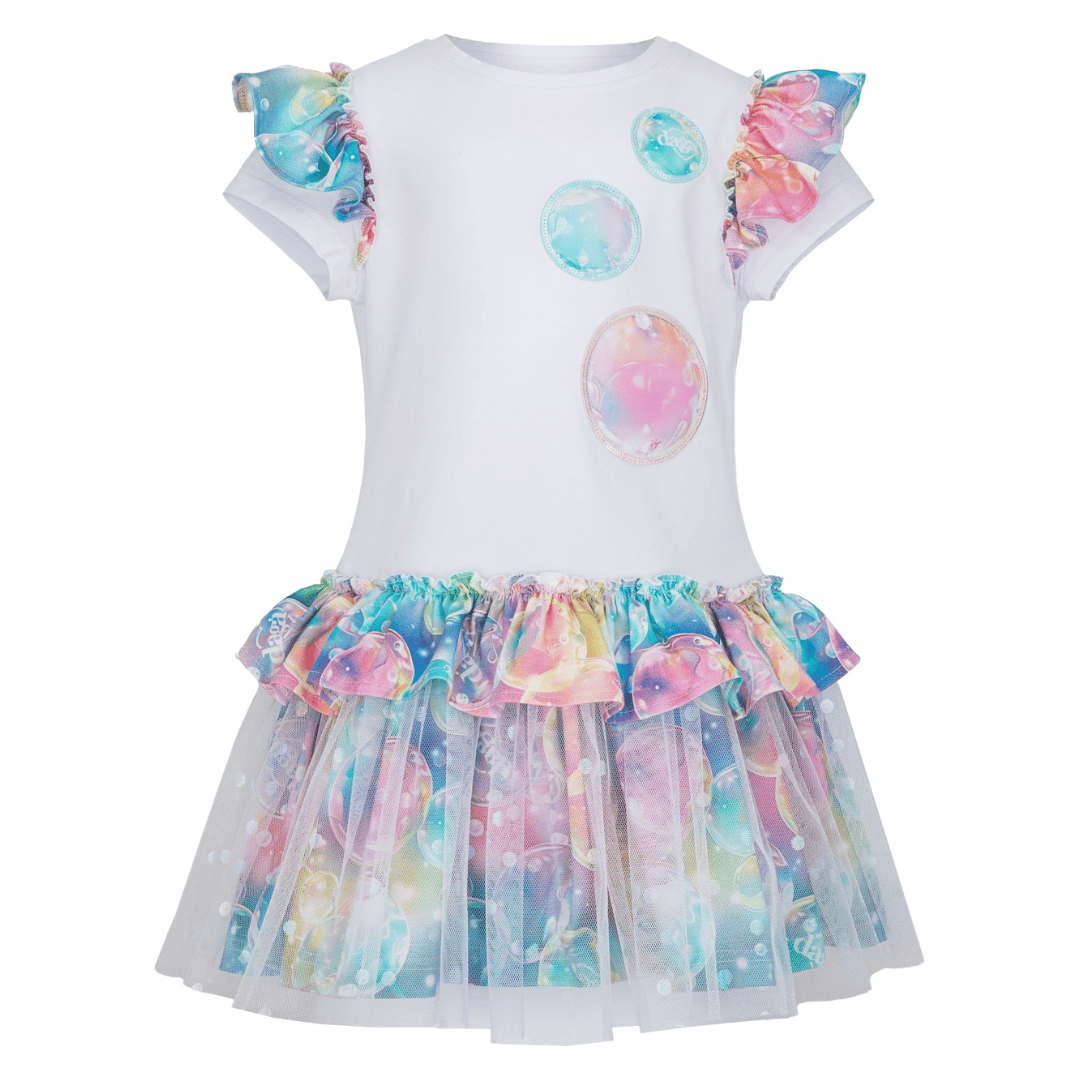 Daga -Bubbleland Tulle Dress - White