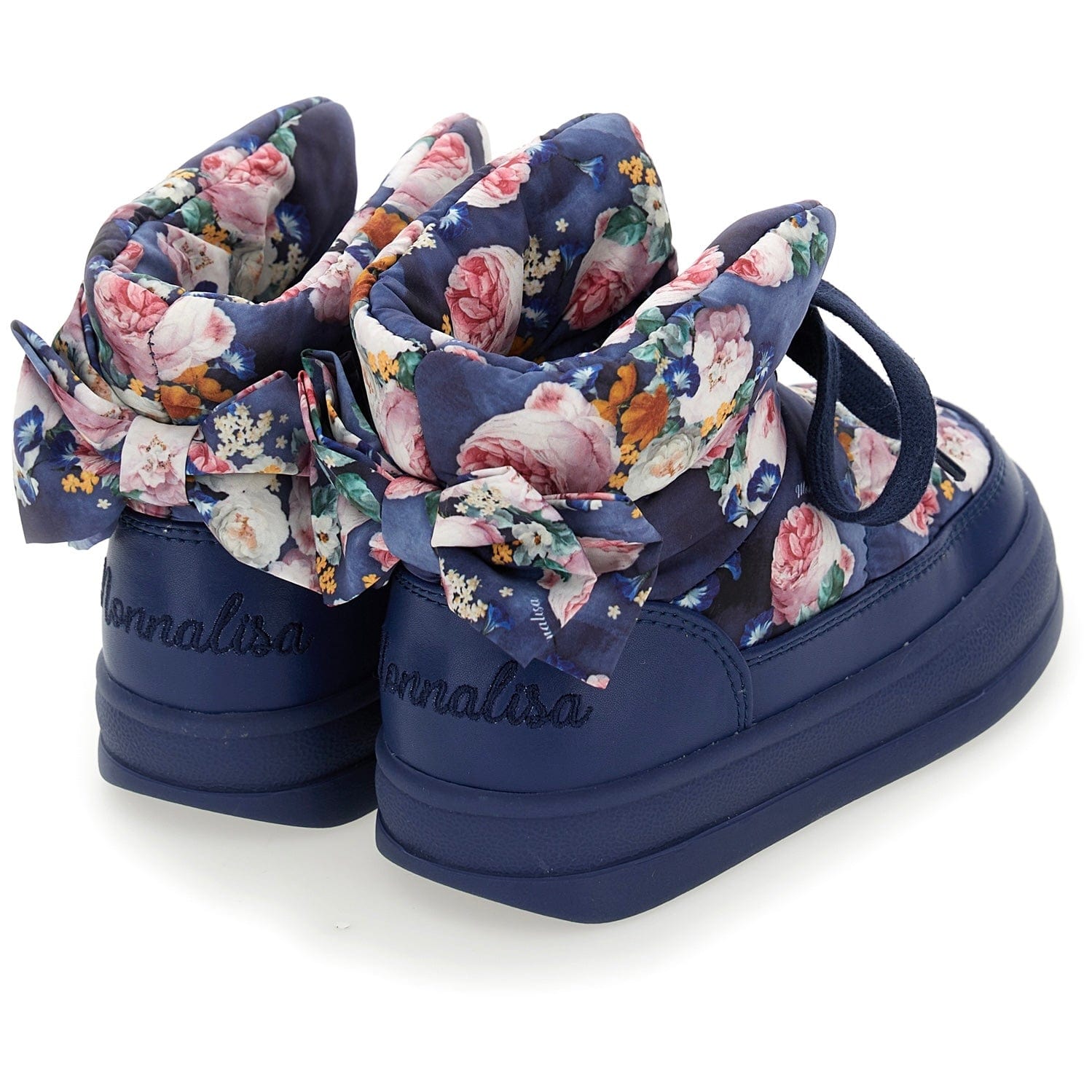 MONNALISA - Roses Boots - Navy