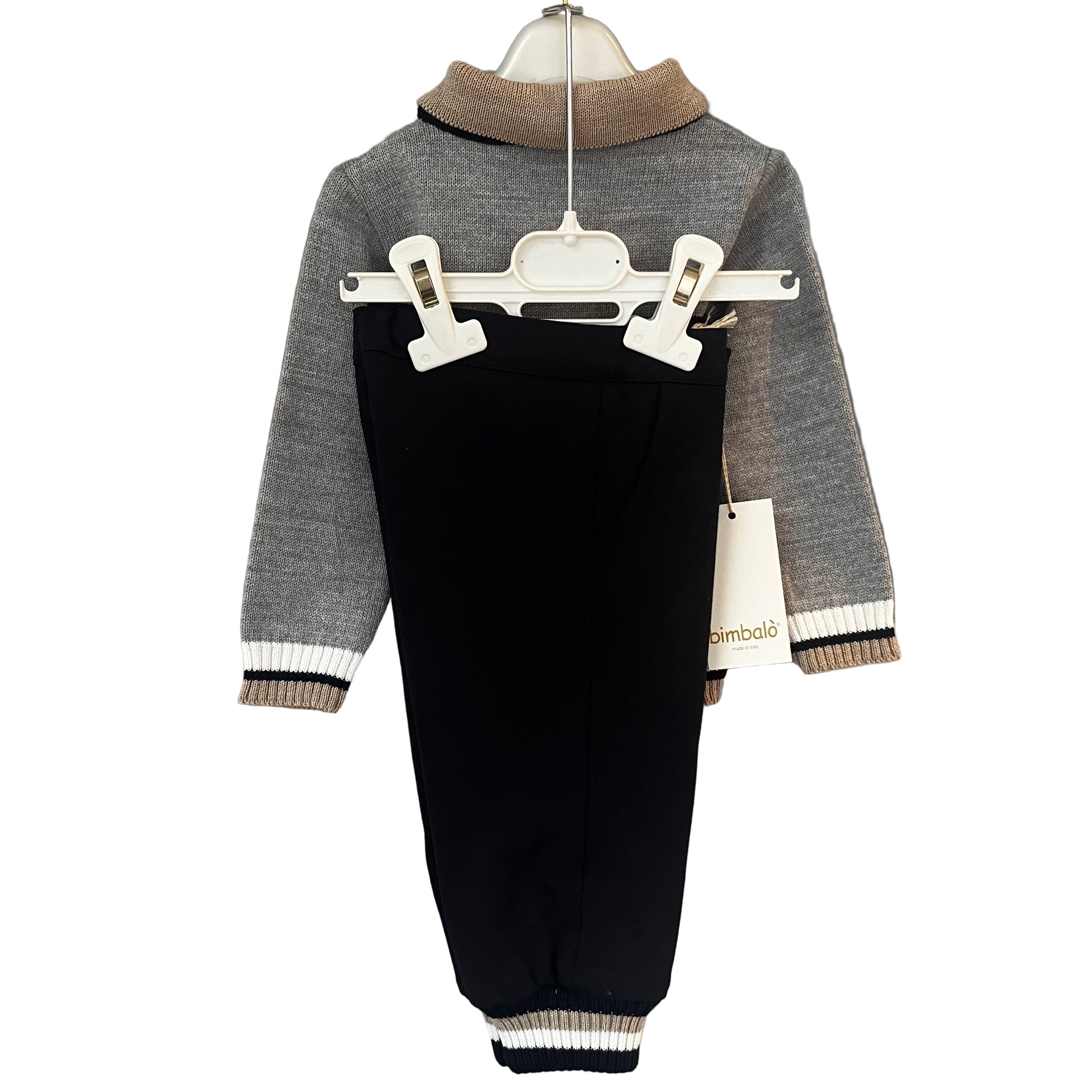 BIMBALO - Jumper & Trouser Set - Navy