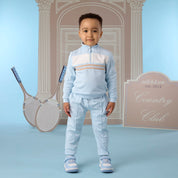 MITCH & SON - Classic Collection Travis - Knitted Tracksuit - Sky Blue