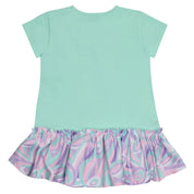 A DEE - Norah Popping Pastels Bow Sweat Dress - Mint