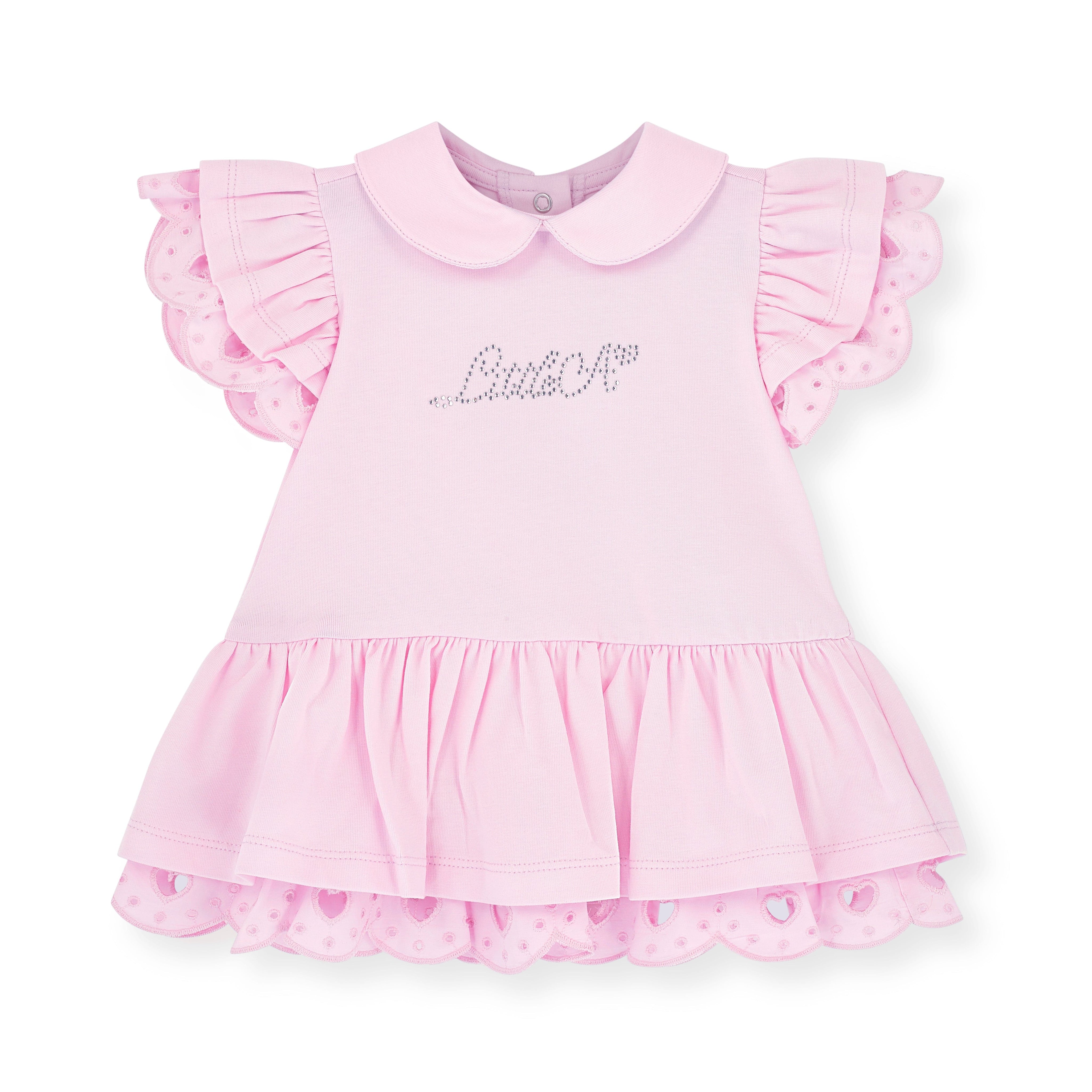 LITTLE A - Perfectly Pink Orellia Legging Set - Pink Blossom