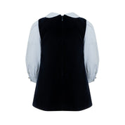 LAPIN HOUSE - Tulip Pinafore Dress - Navy