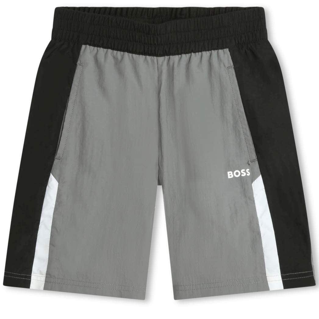 BOSS - Sport Polo Short Set - Grey