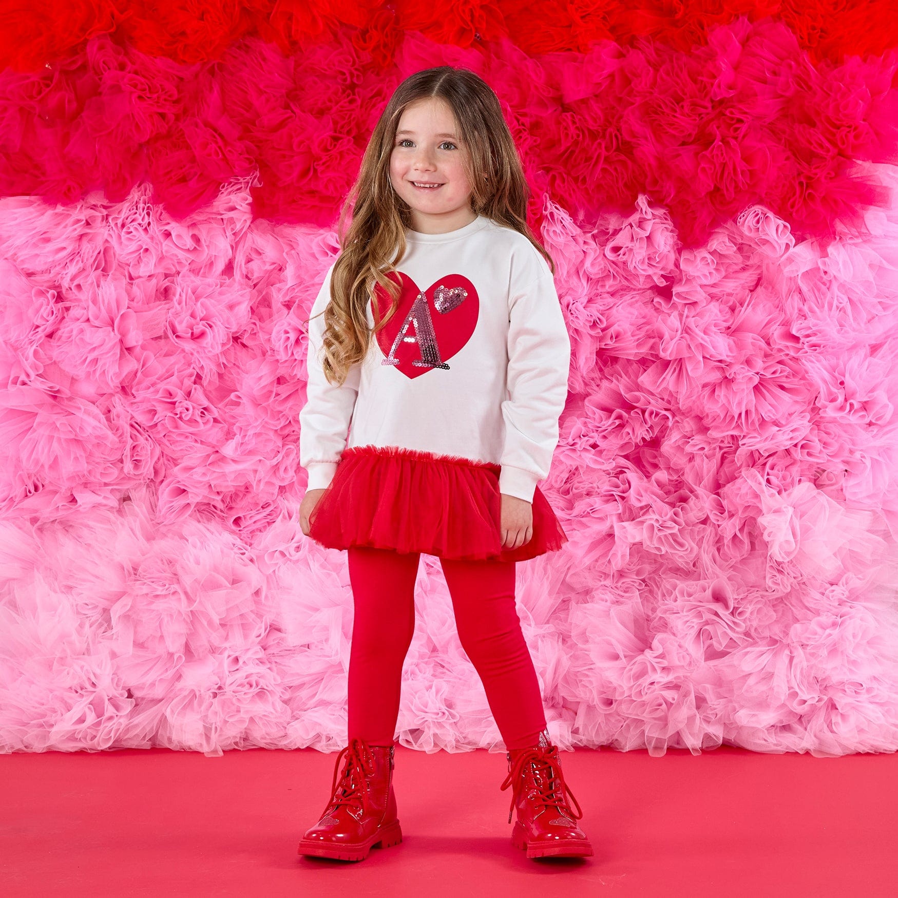 A DEE - Love Story Lucia Tulle Legging Set - Snow White