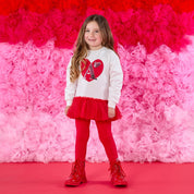 A DEE - Love Story Lucia Tulle Legging Set - Snow White