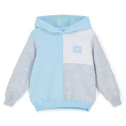 MITCH & SON - Omar Blue Breeze Cut & Sew Hooded Short Set - Sky Blue